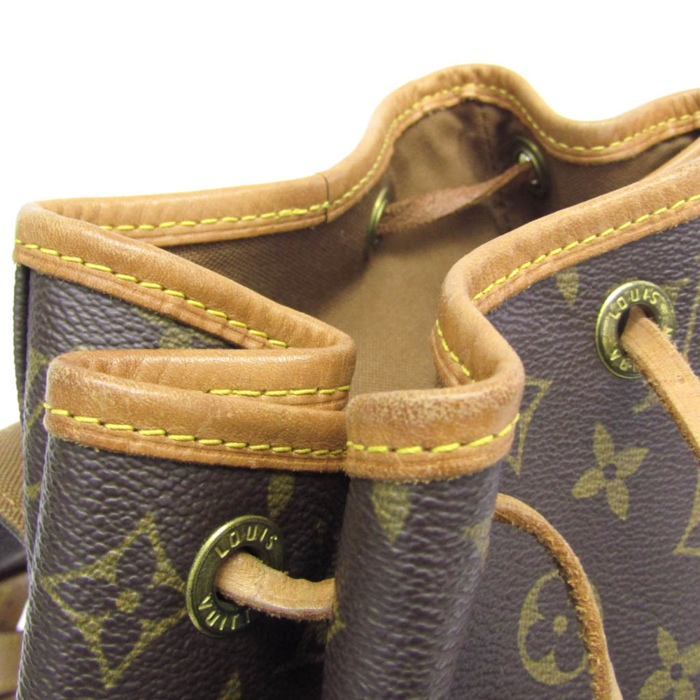 LOUIS VUITTON Authentic Brown Monogram Backpack - Picture 12 of 16